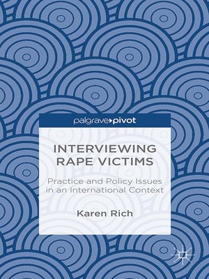 cover image of Interviewing Rape Victims
